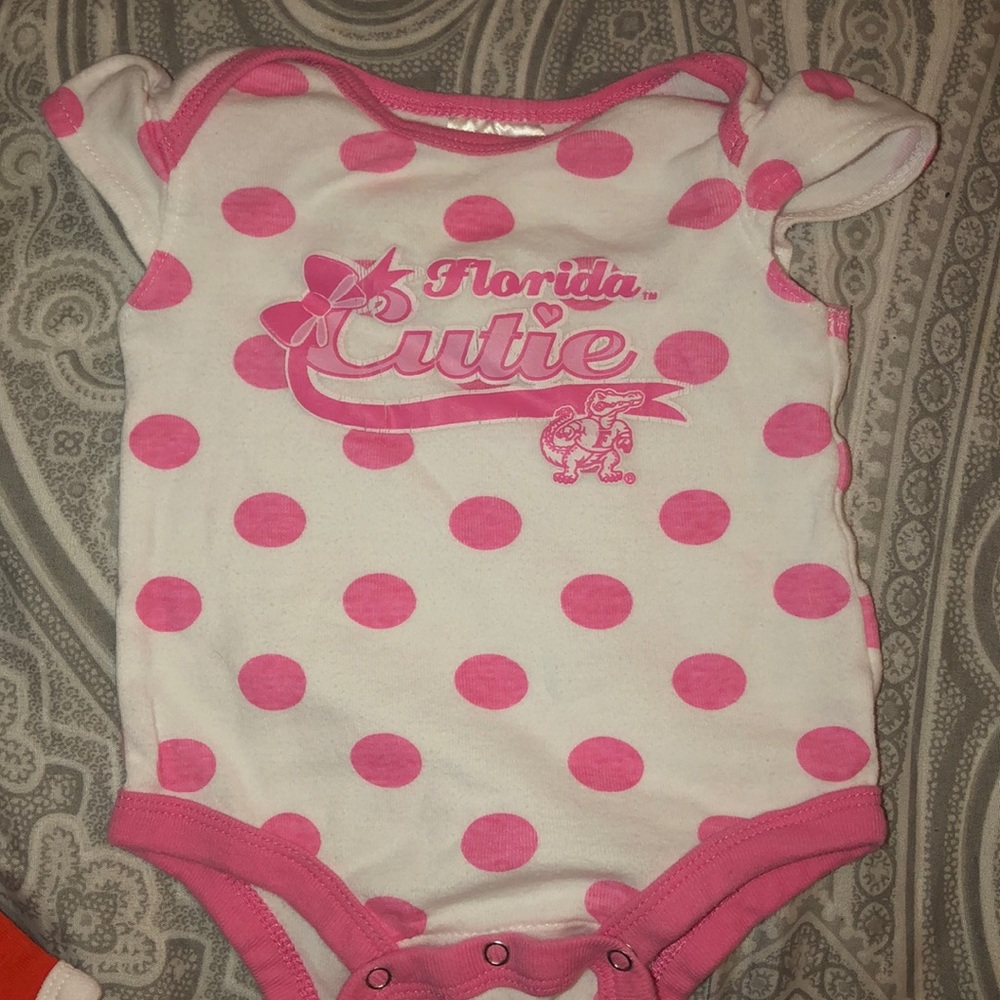 Gators girl onesie